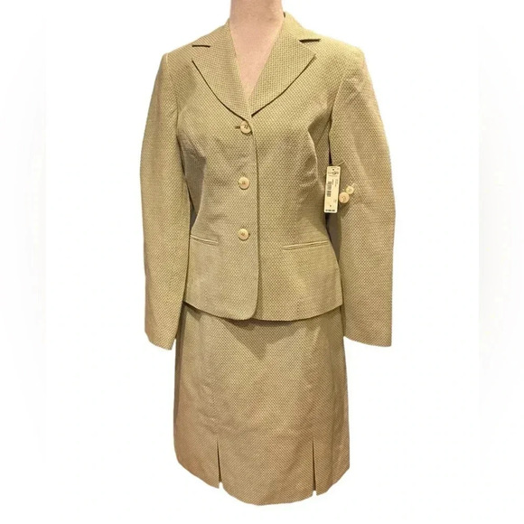 East 5th green/white skirt set(2pcs) size 6 - Picture 1 of 16